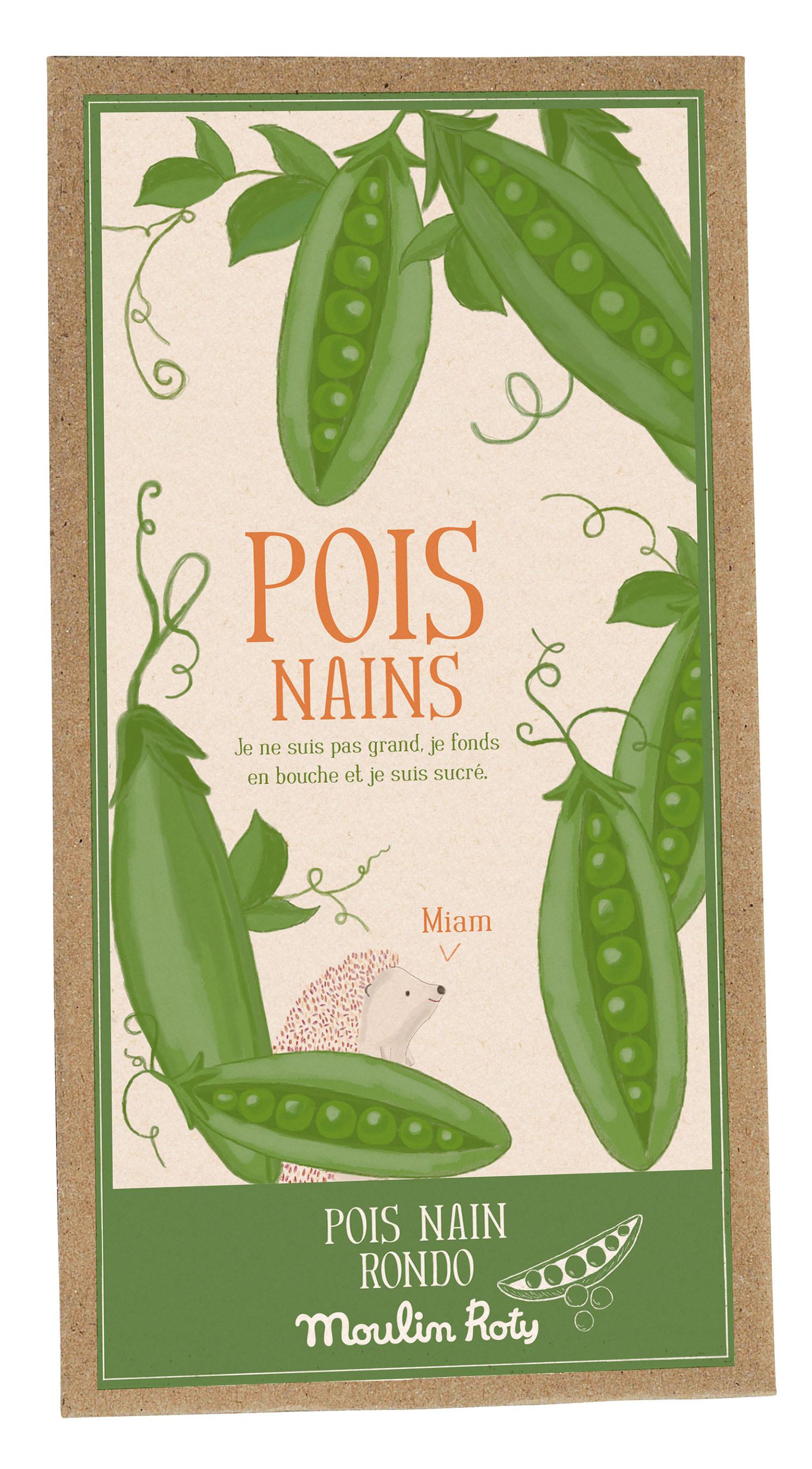 Moulin Roty  Graines de pois, Le Jardinier, Le Jardin du Moulin, Moulin Roty 