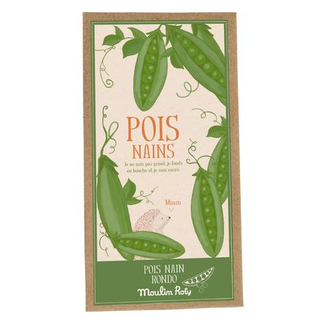 Moulin Roty  Graines de pois, Le Jardinier, Le Jardin du Moulin, Moulin Roty 