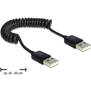 DeLock  83239 cavo USB 0,6 m USB 2.0 USB A Nero 