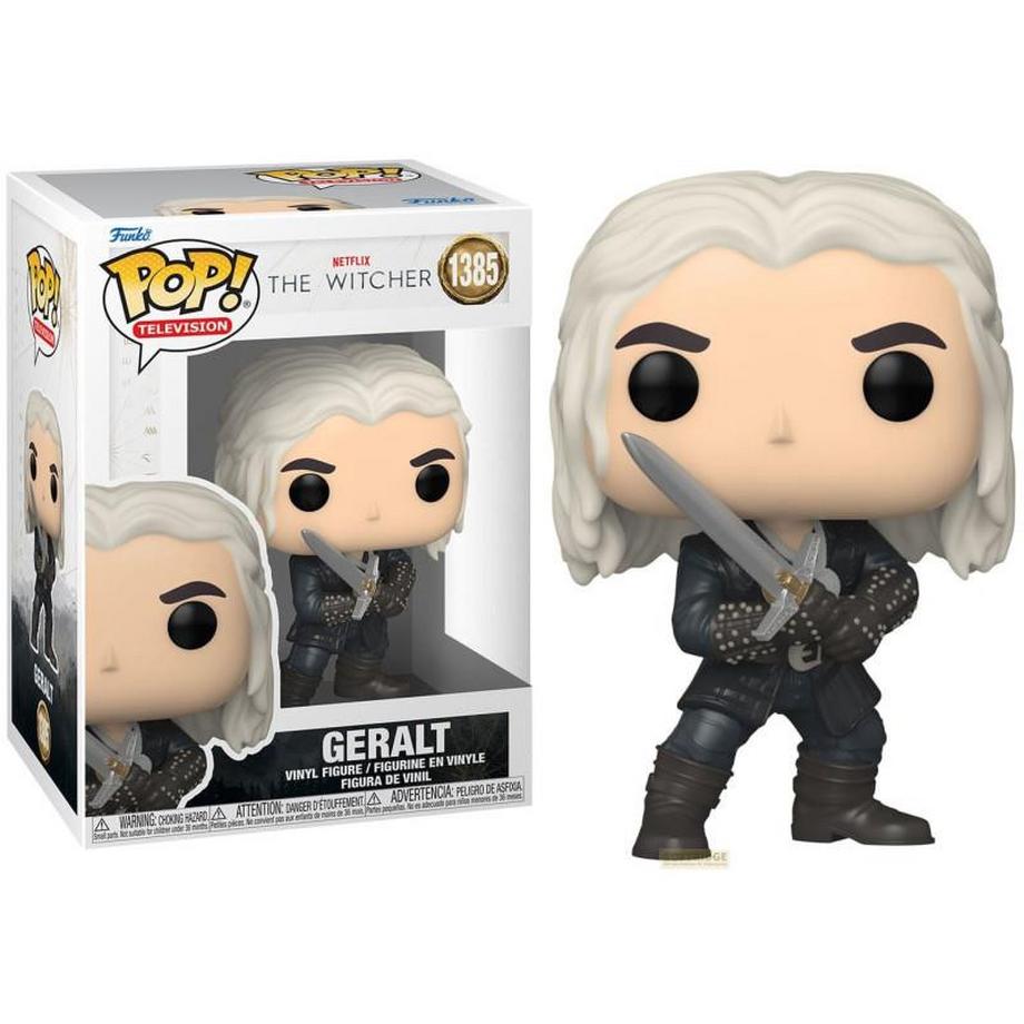 Funko  Figurine POP The Witcher Geralt avec épée 