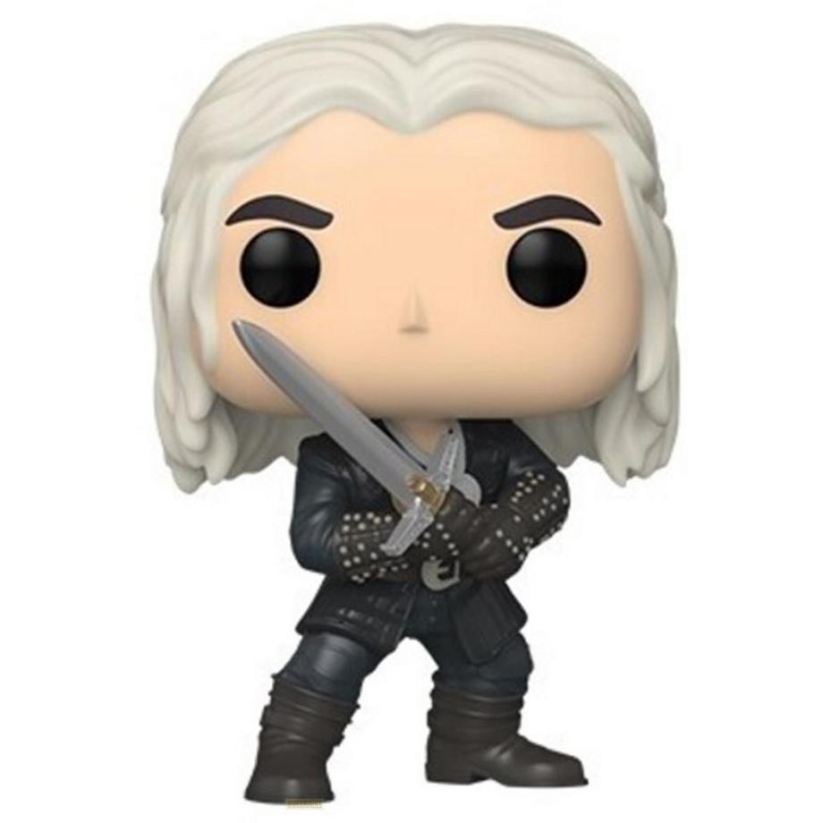 Funko  Figurine POP The Witcher Geralt avec épée 