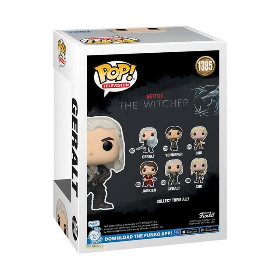 Funko  Figurine POP The Witcher Geralt avec épée 