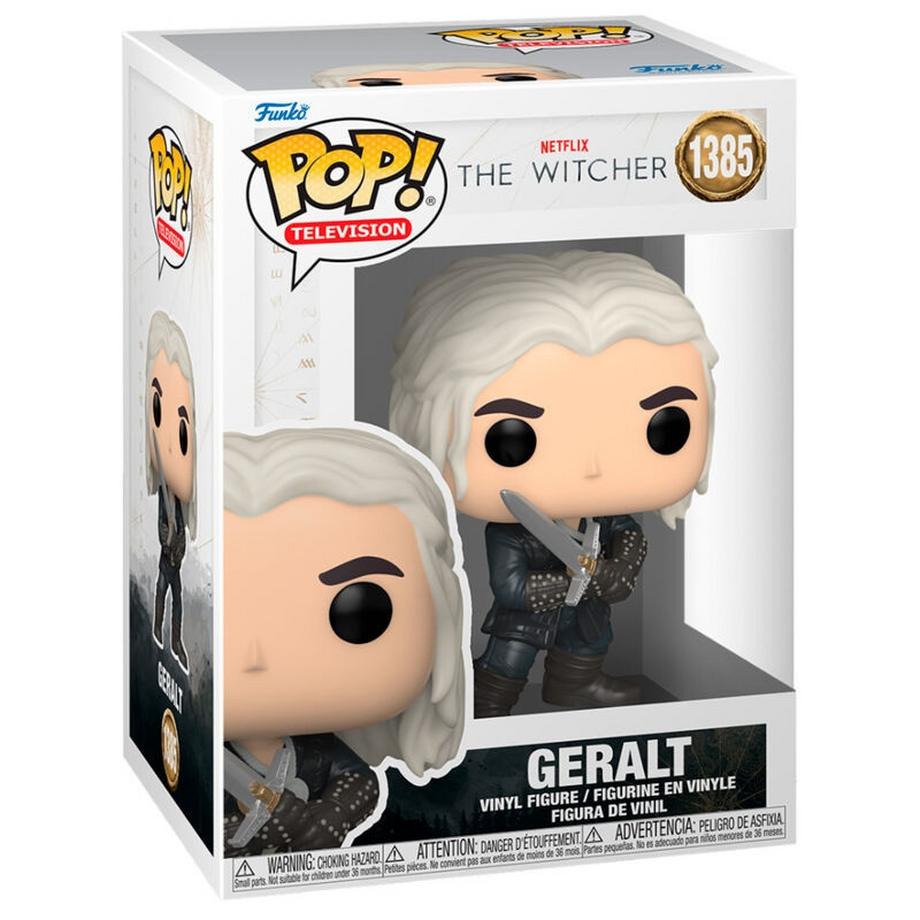 Funko  Figurine POP The Witcher Geralt avec épée 