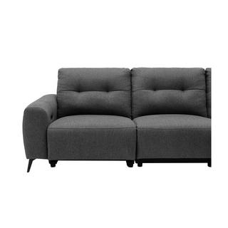 Vente-unique Relaxsofa Ecksofa Stoff Ecke Rechts NERUDA  