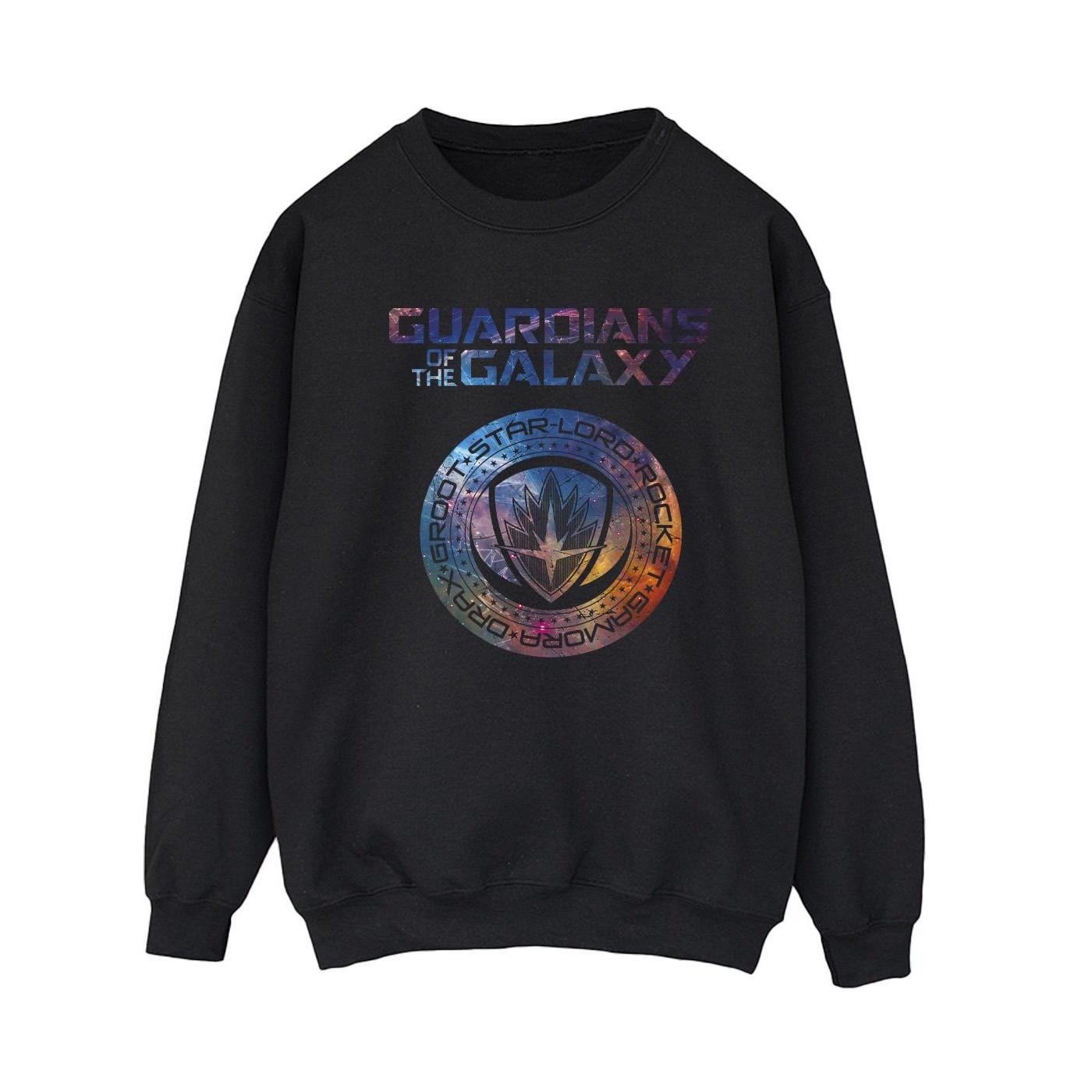 Image of Guardians Of The Galaxy Stars Fill Logo Sweatshirt Damen Schwarz XXL