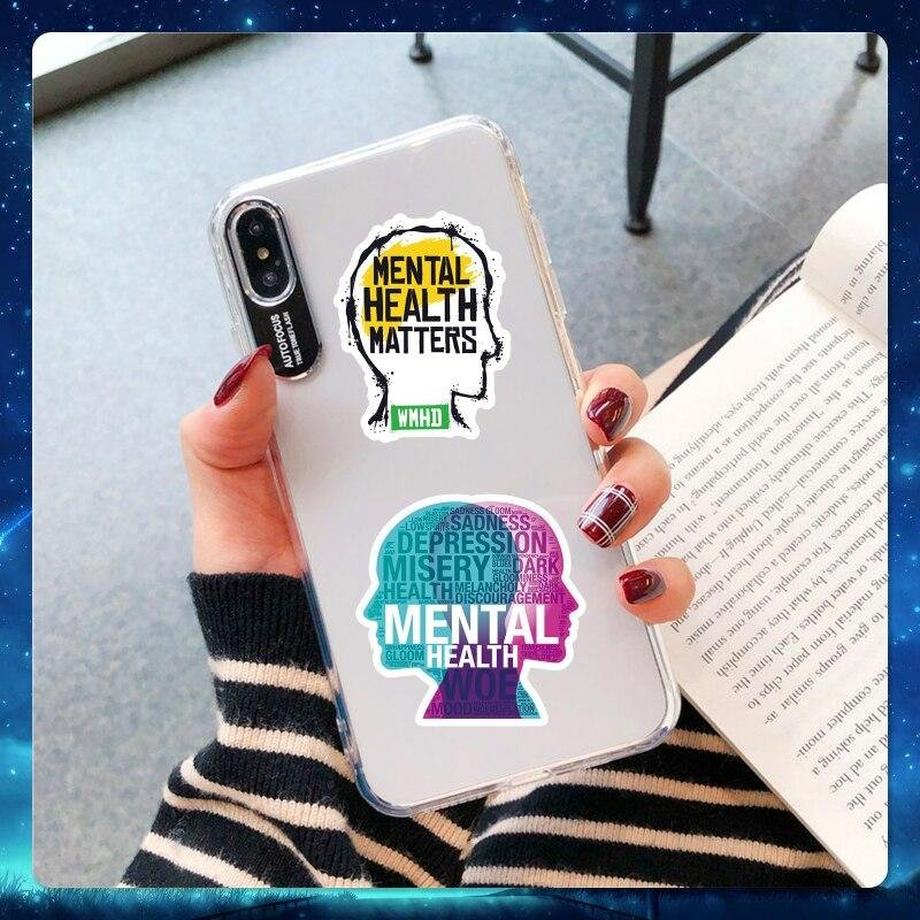 Gameloot Autocollants - santé mentale - 50 pcs  