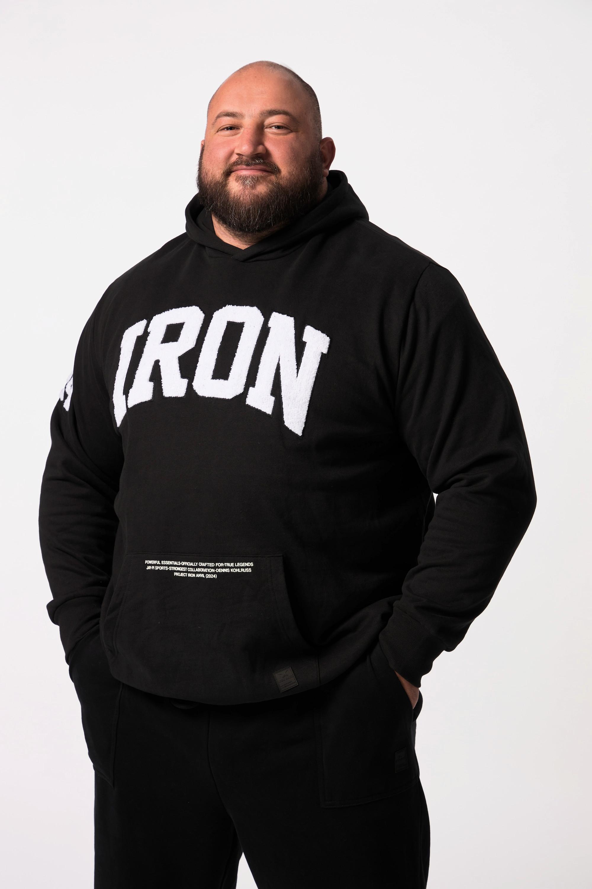 JP1880  Hoodie Iron Anvil, Fitness, x DK, QuickDry 