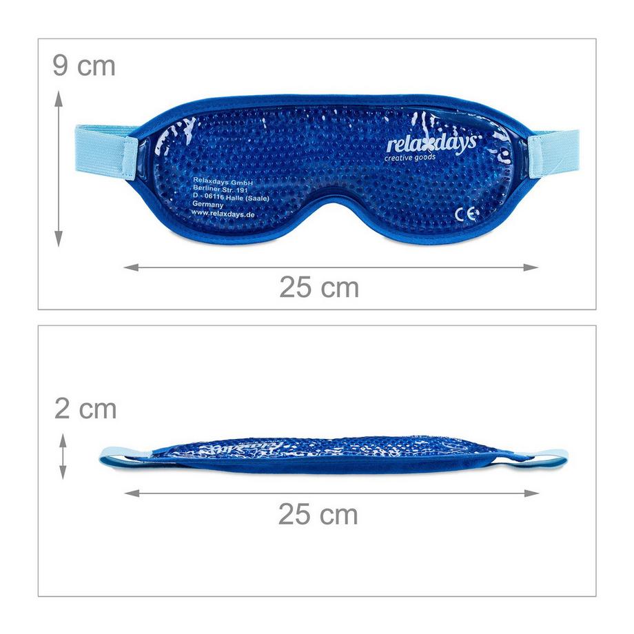 B2X Lot de 2 masques rafraîchissants pour les yeux  