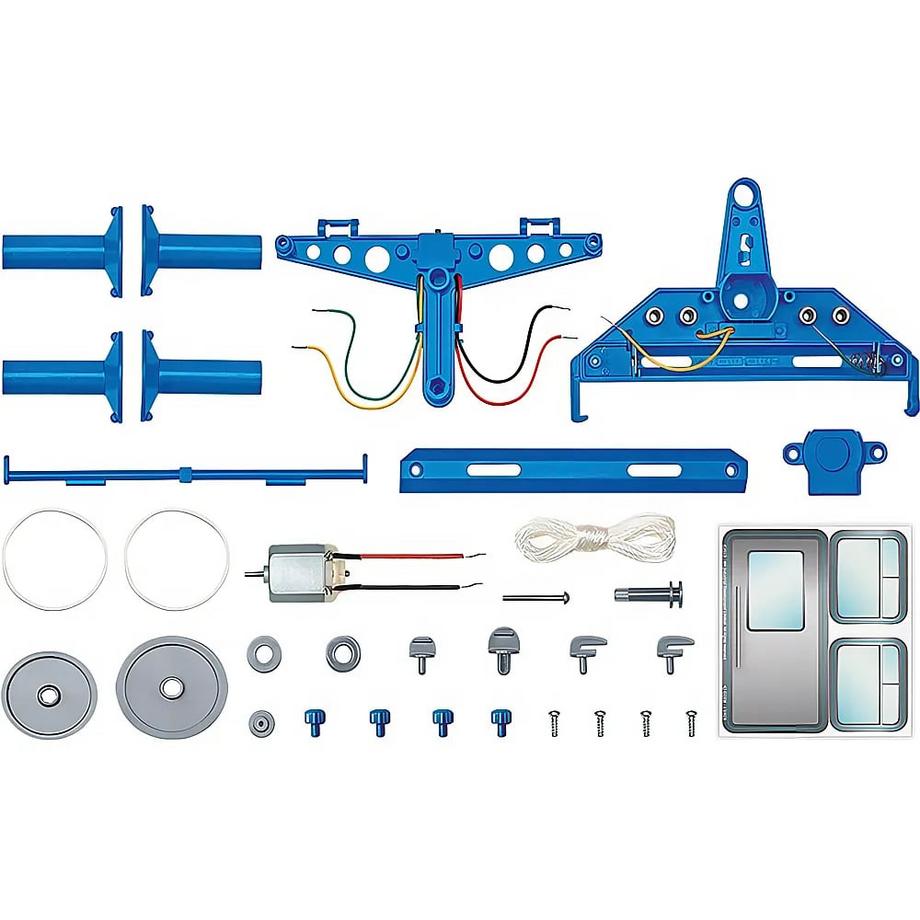 4M  DAM  KIDZROBOTIX: KABELBAN aus Weißblech 14cm, mit ausführlicher Anleitung, läuft mit 2x1,5V AAA-Batterien (ht enthalten), Karton 24x16,5x6cm, 8+ 