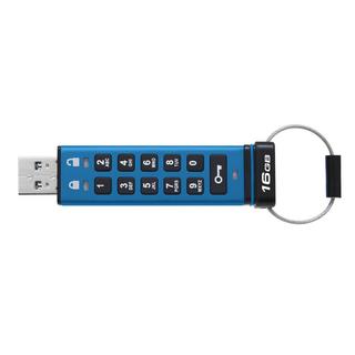 KINGSTON TECHNOLOGY  Kingston Technology IronKey 16GB Keypad 200, FIPS 140-3 Lvl 3 (ausstehend) AES-256 Verschlüsselung 