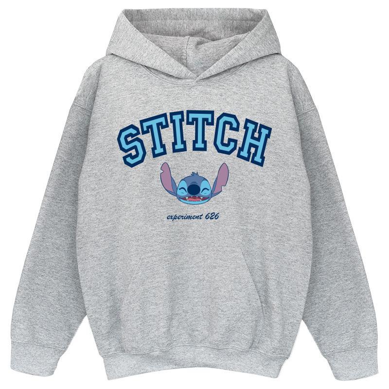 Image of Lilo & Stitch Collegial Kapuzenpullover Jungen Grau 152-158