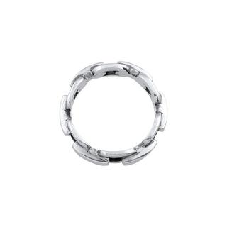 Kuzzoi  Bague Herren Anker Kettenring Trend 925 Silber 