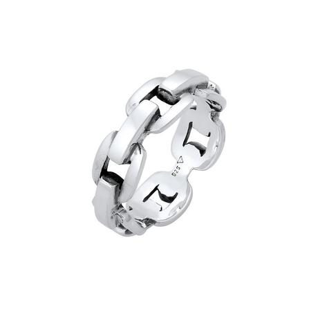 Kuzzoi  Bague Herren Anker Kettenring Trend 925 Silber 