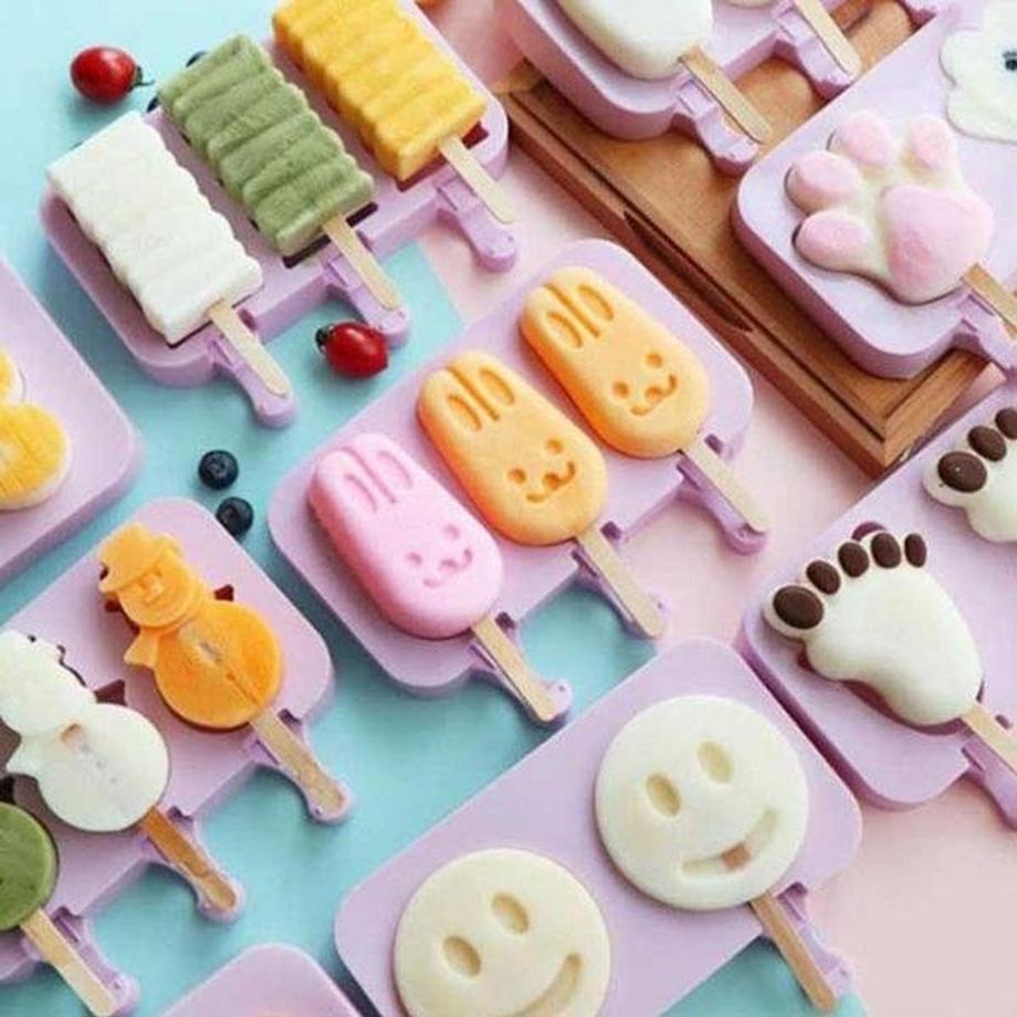 Northio Moule à glace en silicone - Lapins  