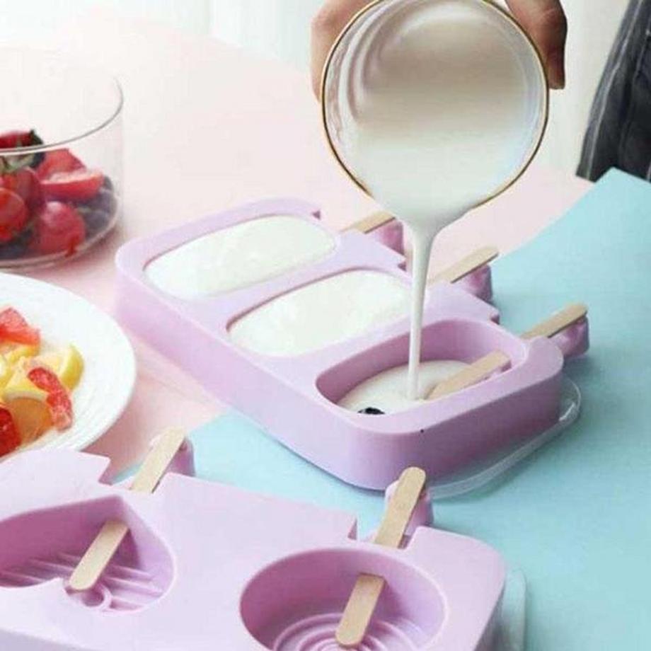 Northio Moule à glace en silicone - Lapins  