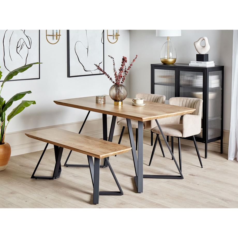 Beliani Ensemble pour salle à manger en MDF  UPTON  