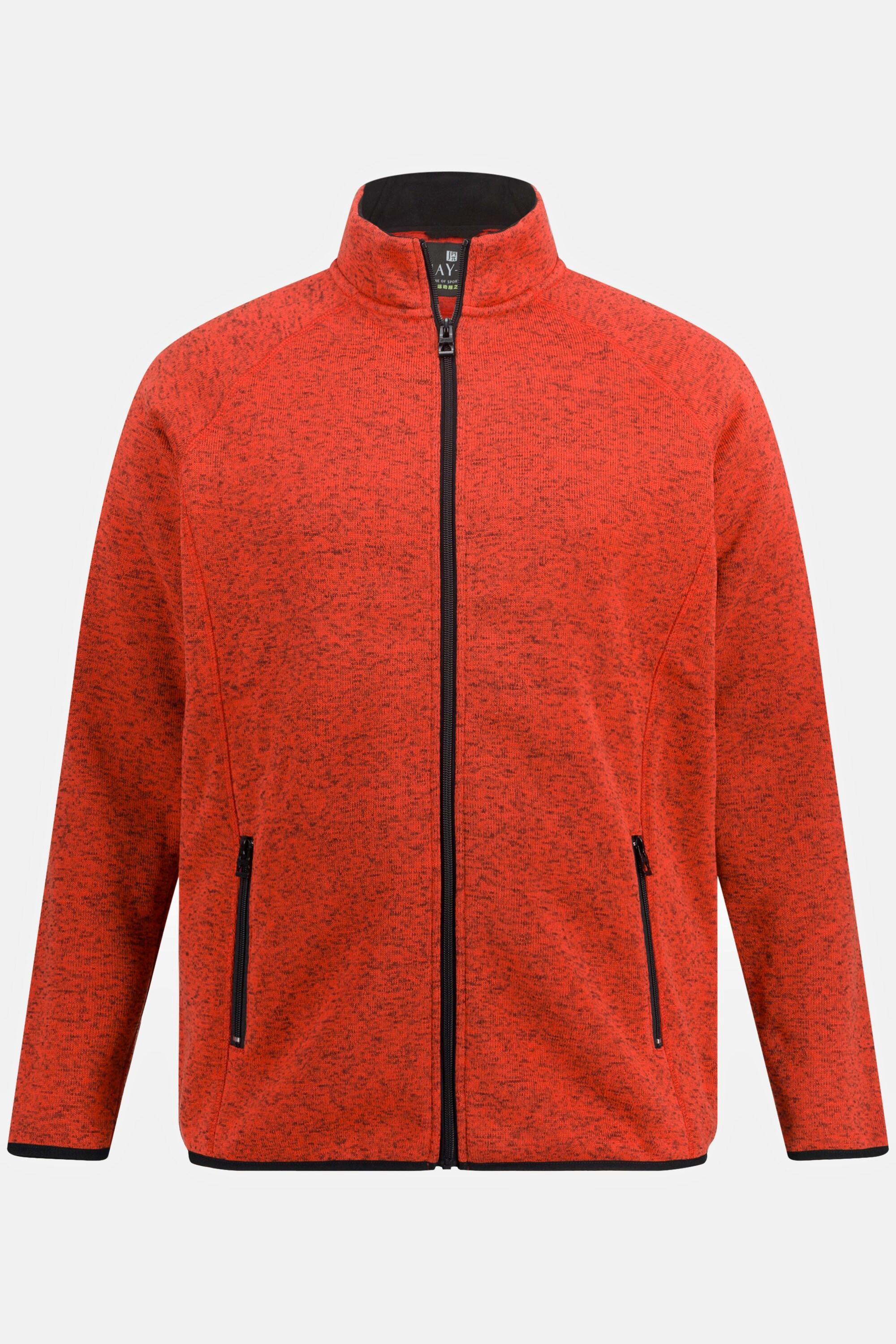 JP1880  Strickfleece-Jacke 