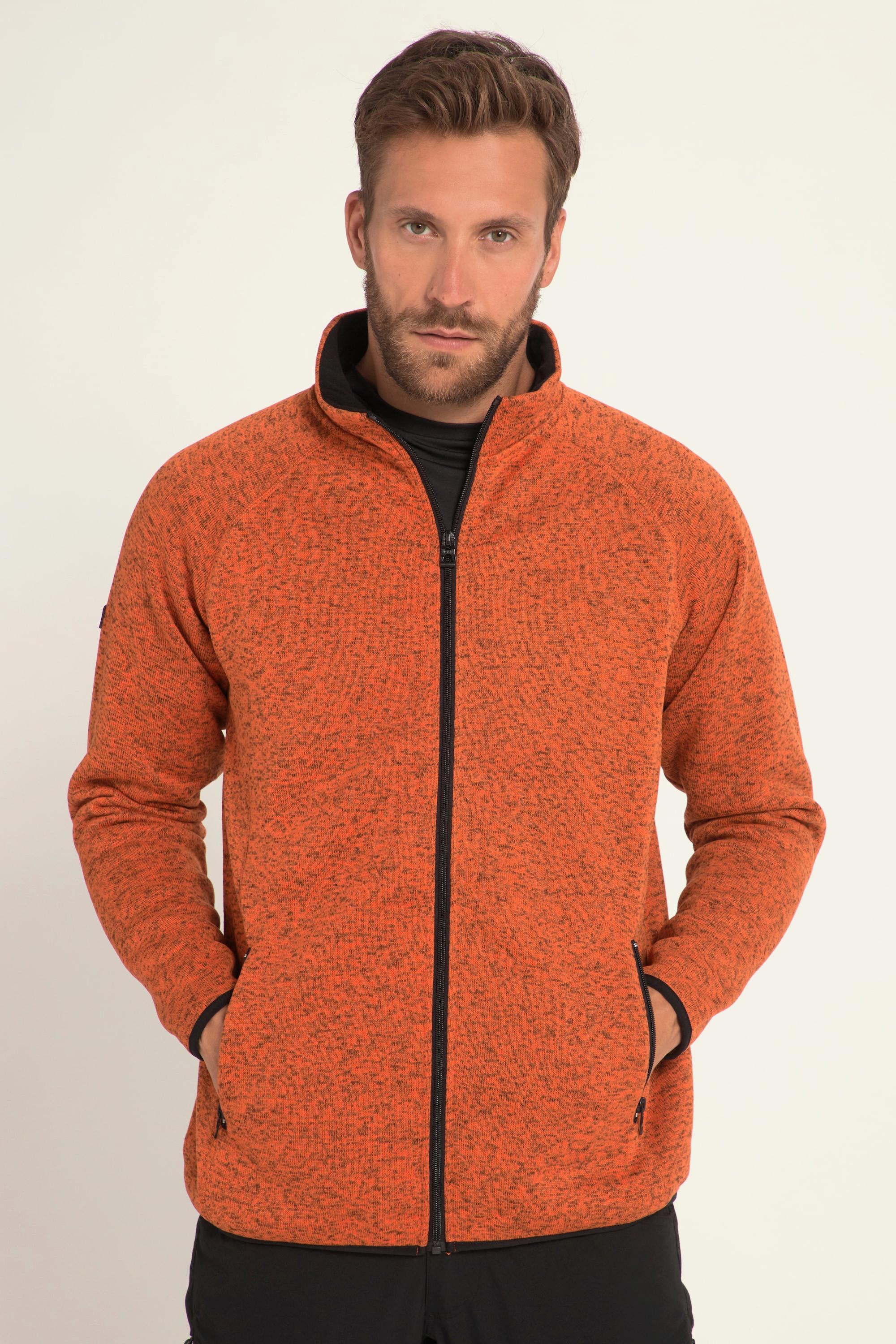 JP1880  Strickfleece-Jacke 