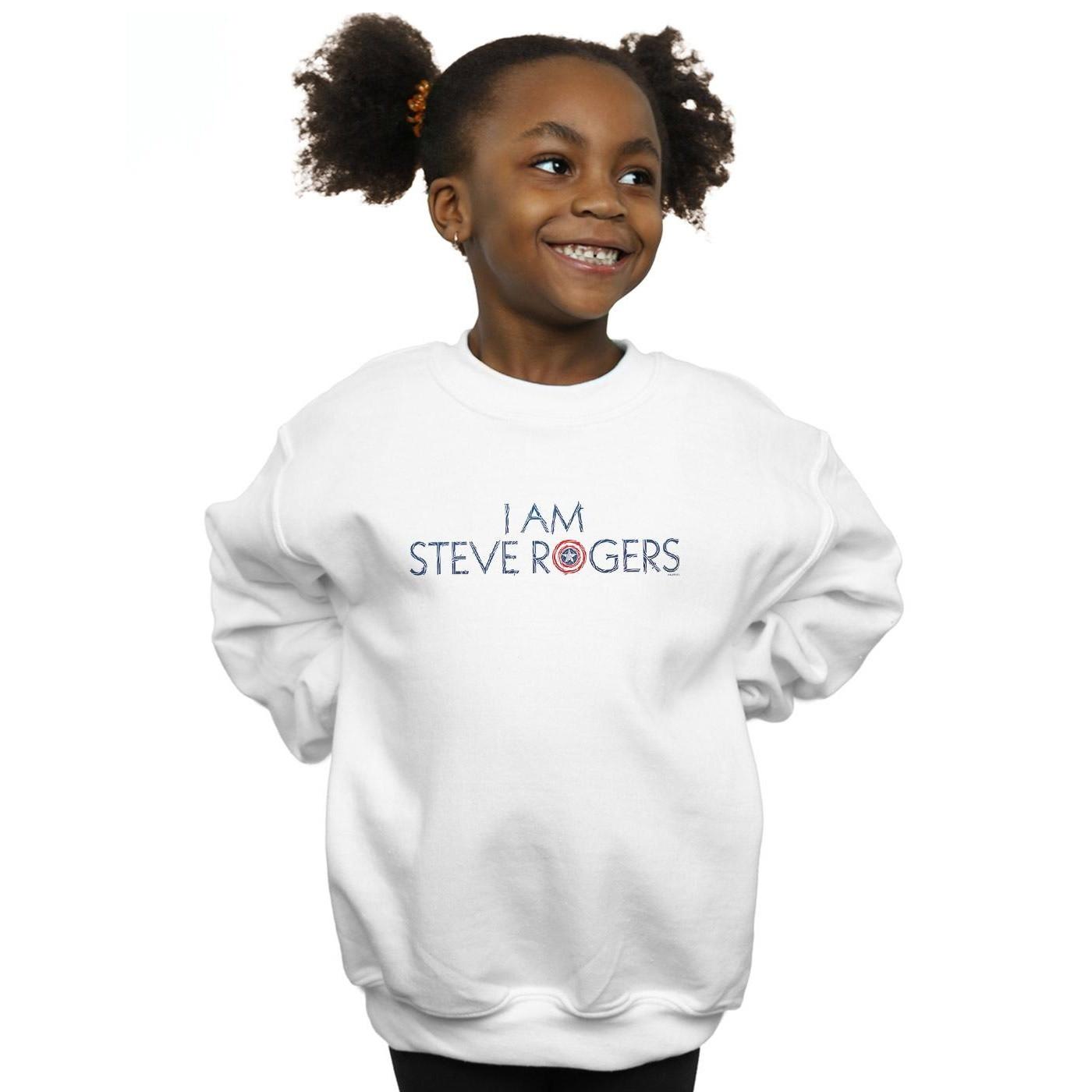 MARVEL  Avengers Infinity War I Am Steve Rogers Sweatshirt 