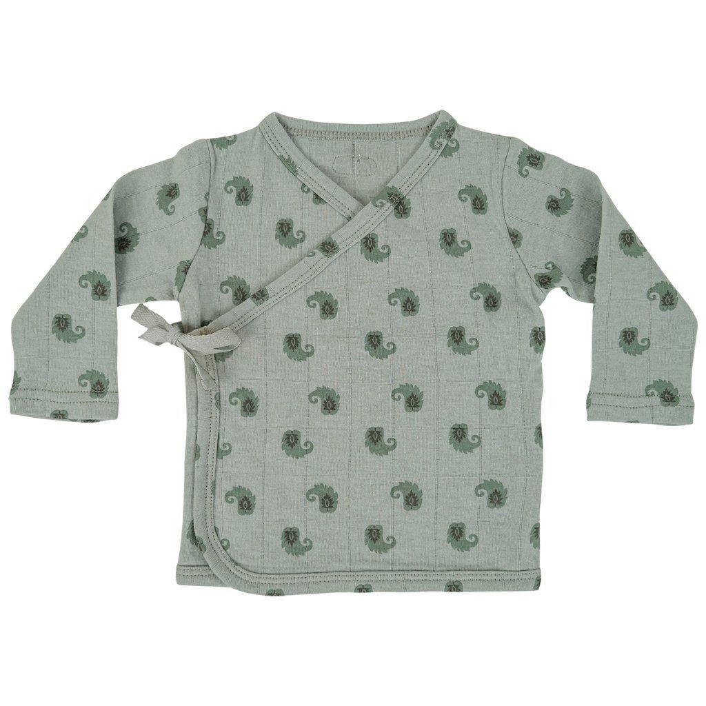 Image of Tribe Long Shirt Silt Green 68 Unisex 68