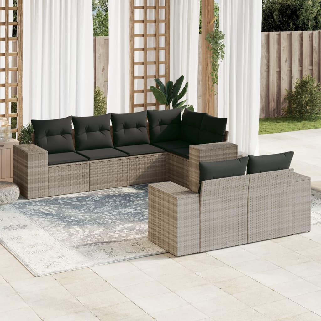 VidaXL Garten sofagarnitur poly-rattan  