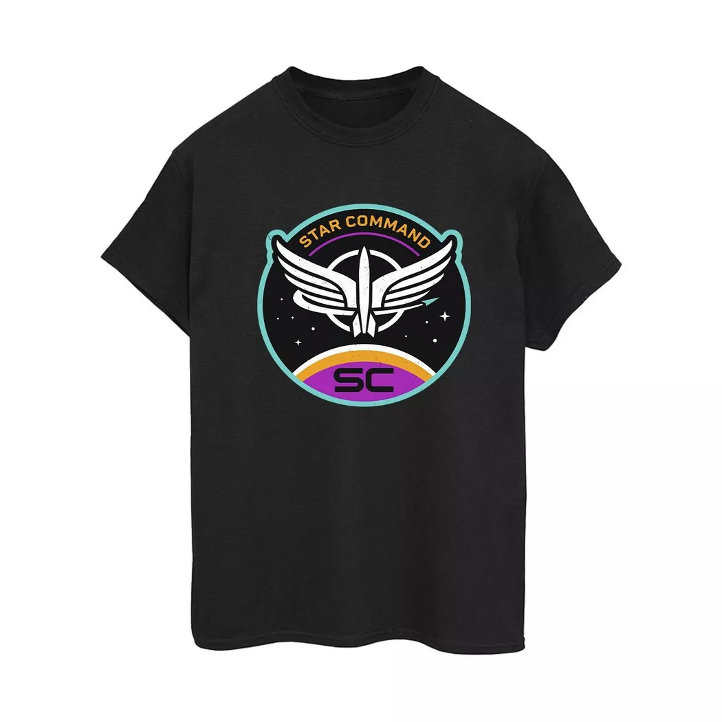 Disney - Lightyear Star Command TShirt, für Damen, Schwarz, Größe XL