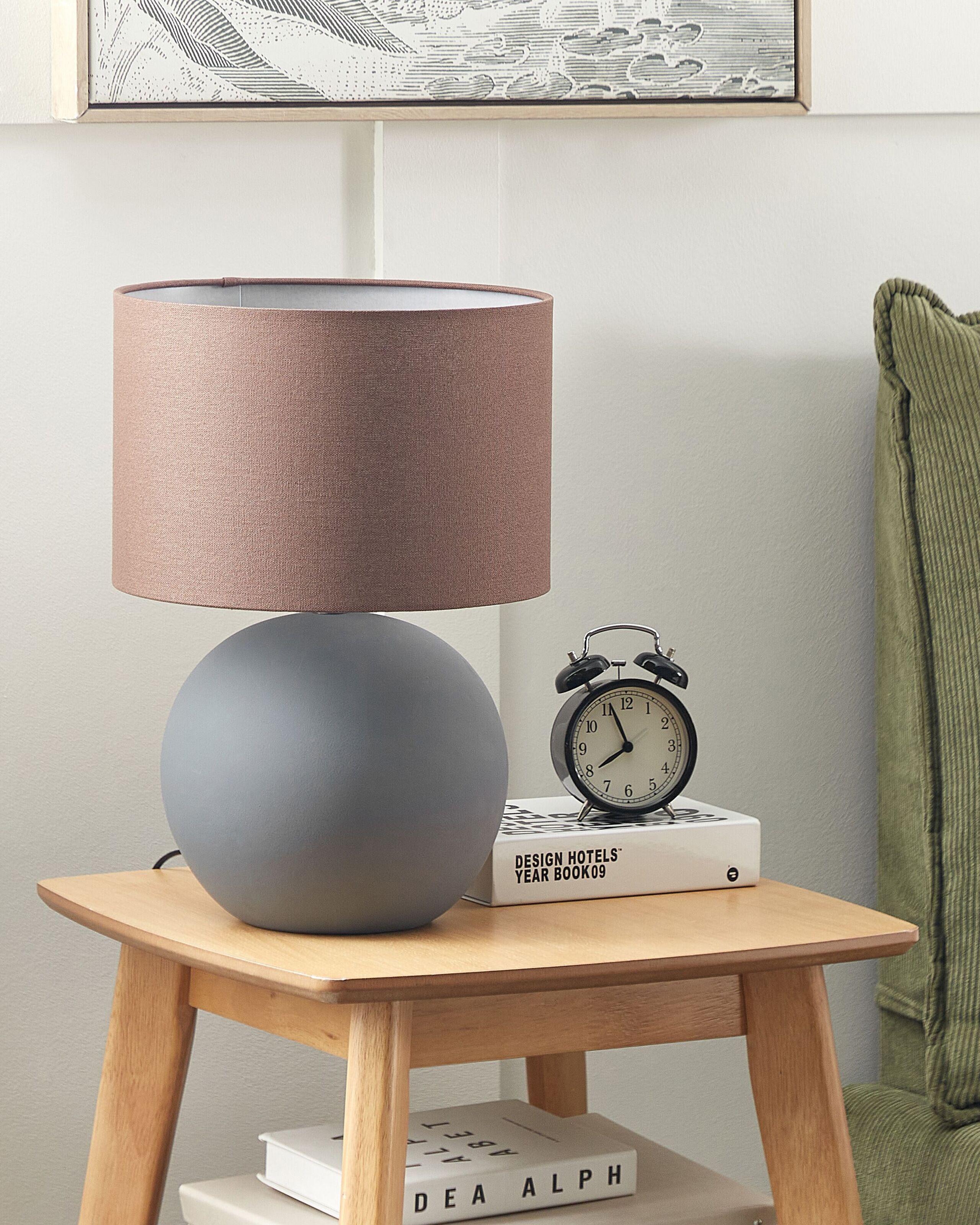 Beliani Lampe à poser en Céramique Moderne AREOSO  