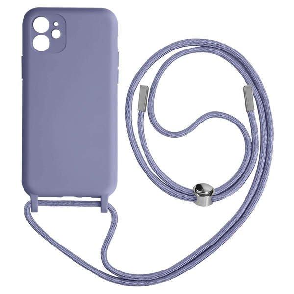 Avizar  Cover con Cordino iPhone 11 Viola 