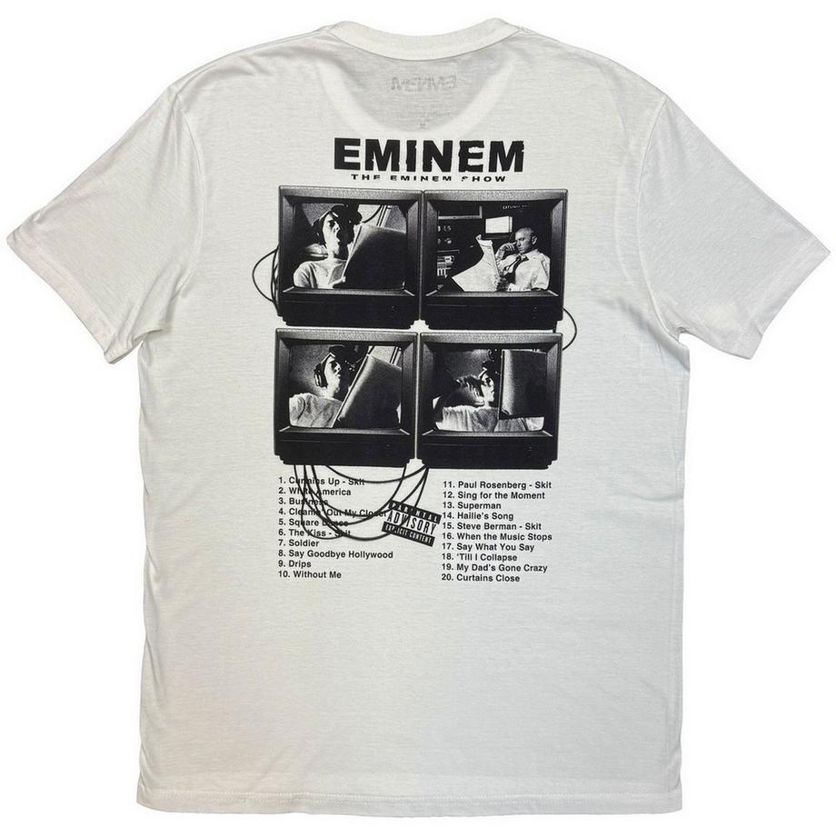 Eminem  T-ShirtMotiftyle Imprimé Au Dos The Show 