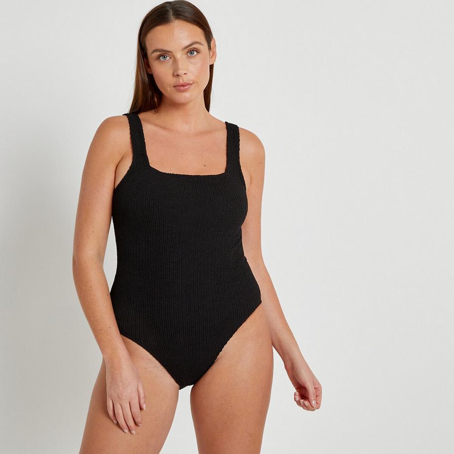 La Redoute Collections Badeanzug mit Ballerina Ausschnitt  