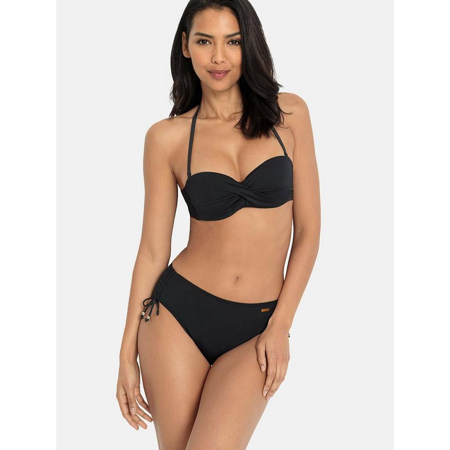 LASCANA Simple Bandeau Halterneck Top Costume da Bagno  