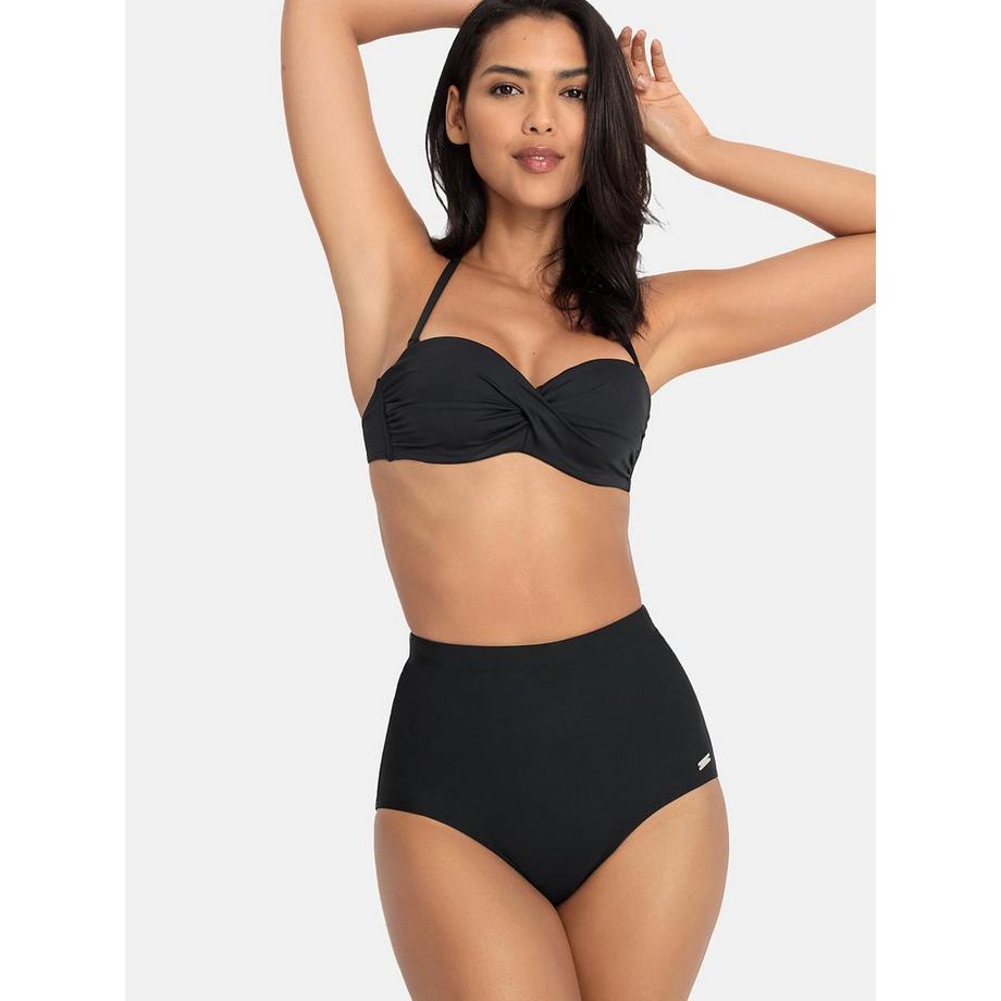 LASCANA Simple Bandeau Halterneck Top Costume da Bagno  