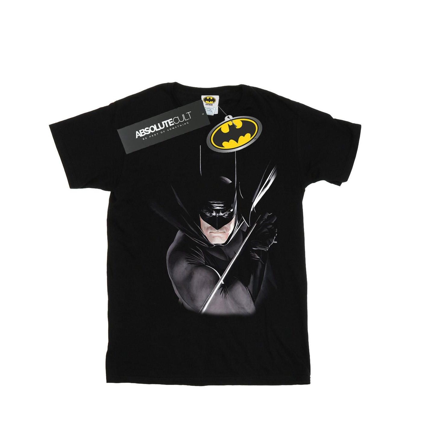 Image of Batman By Alex Ross Tshirt Mädchen Schwarz 116