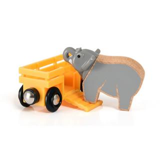 BRIO  Tierwaggon Elefant 