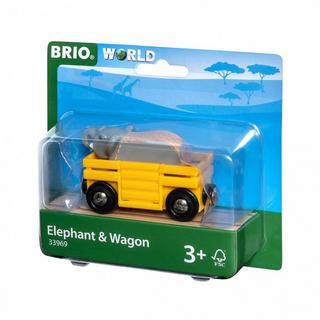 BRIO  Tierwaggon Elefant 