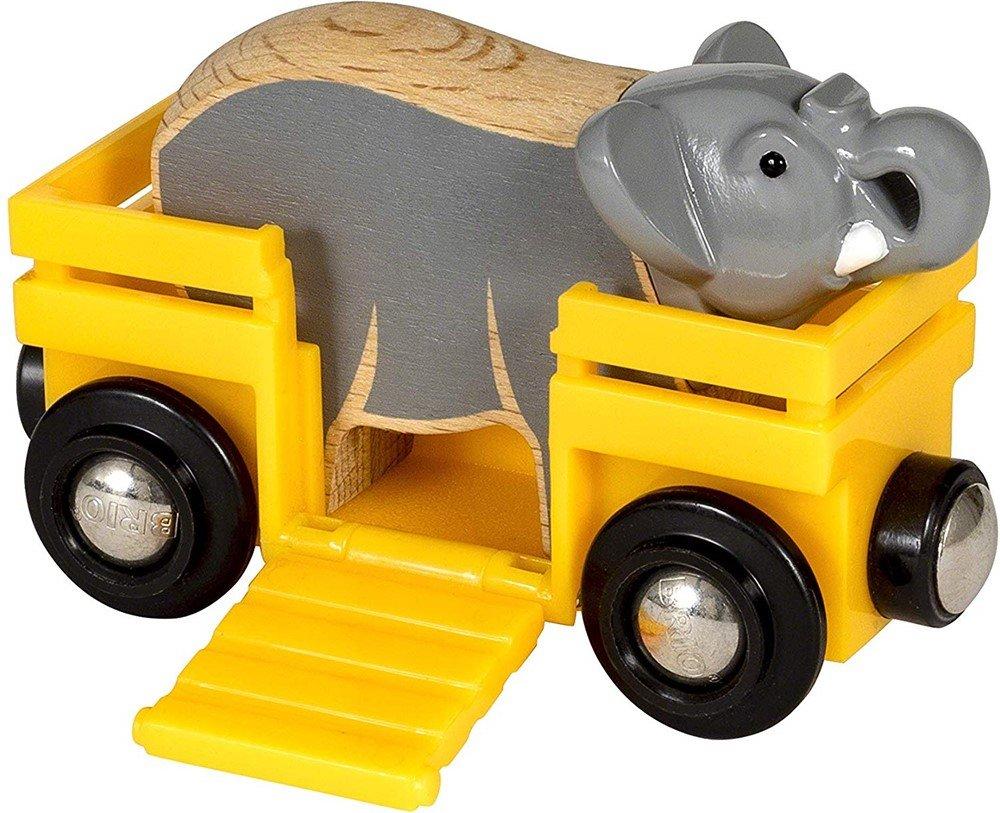 BRIO  Tierwaggon Elefant 