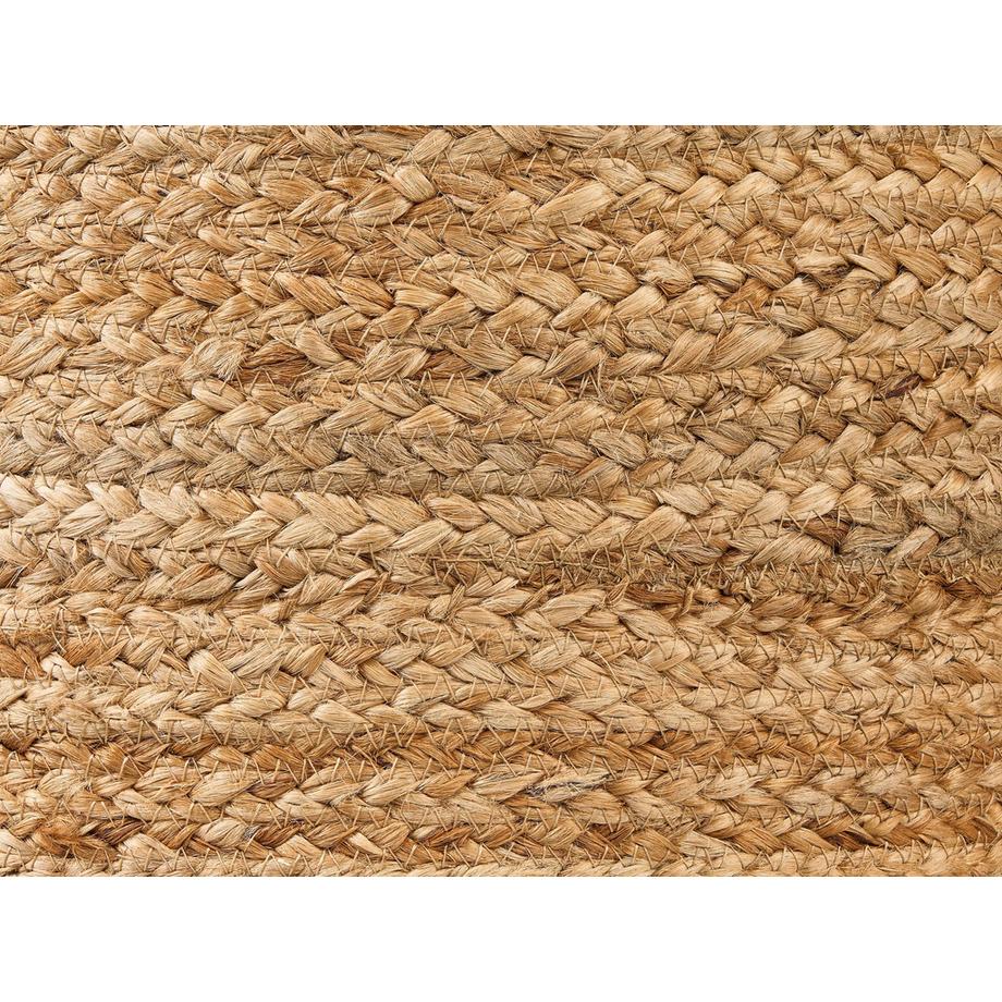 Beliani Pouf aus Jute Mediterran DALAMA  