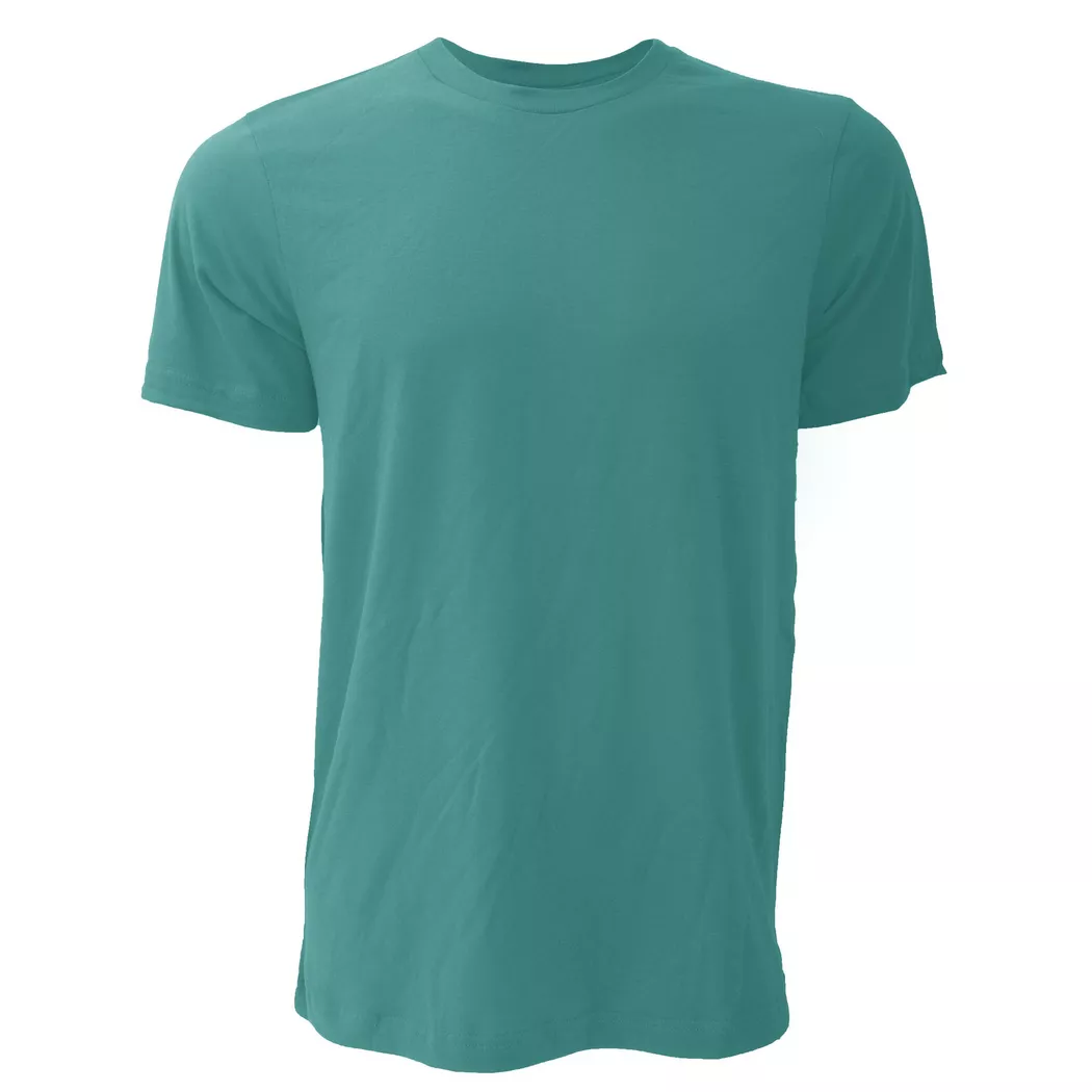 Bella + Canvas - Canvas Jersey TShirt, Kurzarm, für Herren, Grün, Größe XS