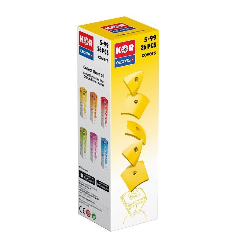 Geomag  KOR 2.0 Pantone 108 Yellow 26 pcs Neodymium-Magnetspielzeug 26 Stück(e) Gelb 