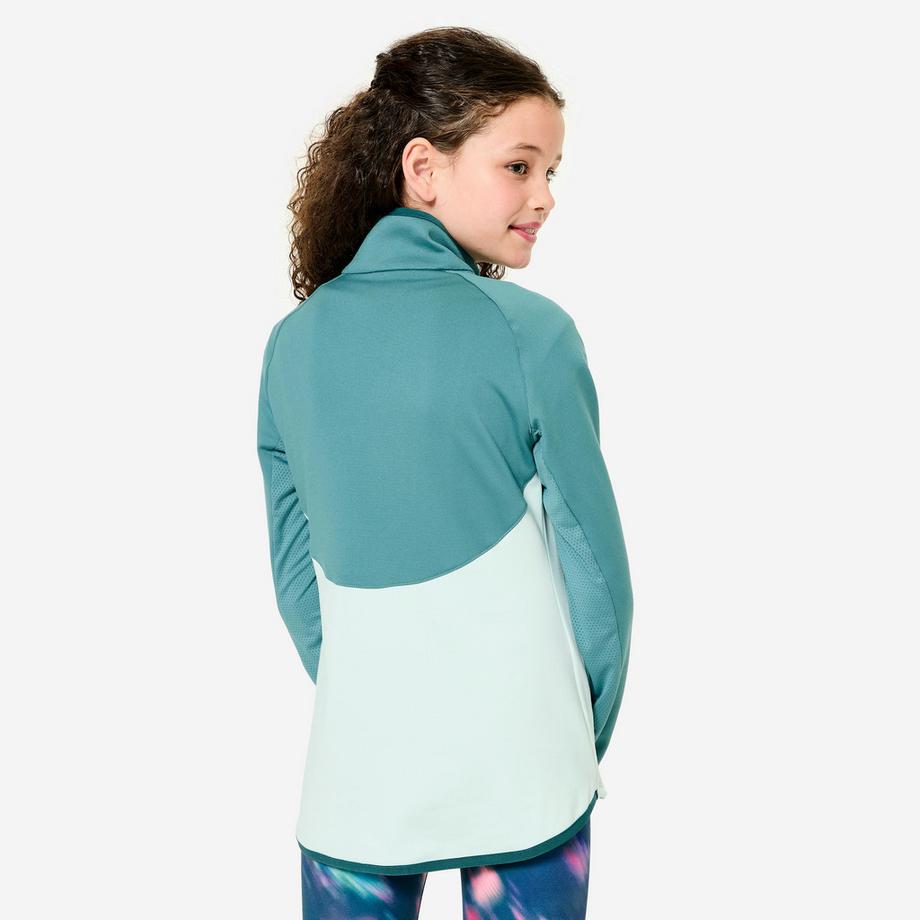 DECATHLON Giacca sportiva aderente educazione fisica poliestere  