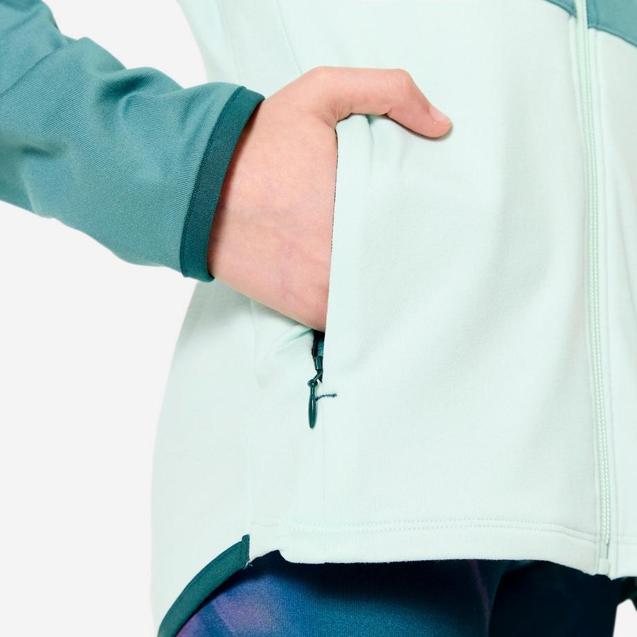 DECATHLON Giacca sportiva aderente educazione fisica poliestere  