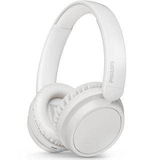 PHILIPS  TAH5209WT Kabelloser Over-Ear-Kopfhörer, überragender Komfort, guter Klang und bis zu 65 Stunden Spielzeit. Weiß. 