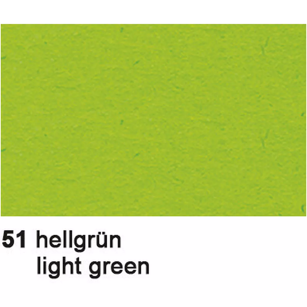 Ursus -  Tonzeichenpapier A4 2174651 130g. hellgrün 100 Blatt, 1 Stück