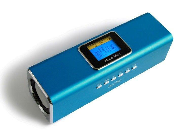 Technaxx  Technaxx MusicMan MA Display Soundstation Bleu 6 W 