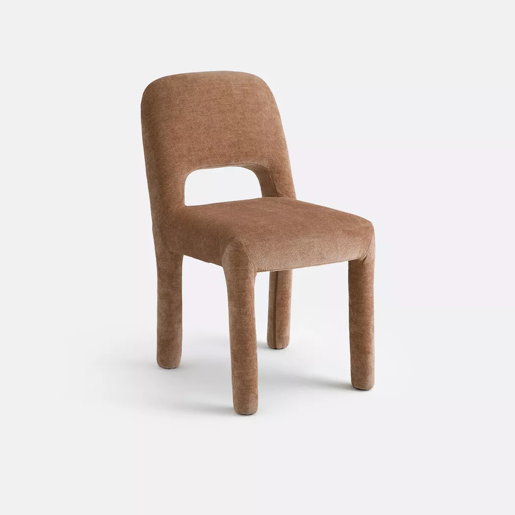 La Redoute Intérieurs - XL-Stuhl mit Stoffbezug, One Size, Ocker