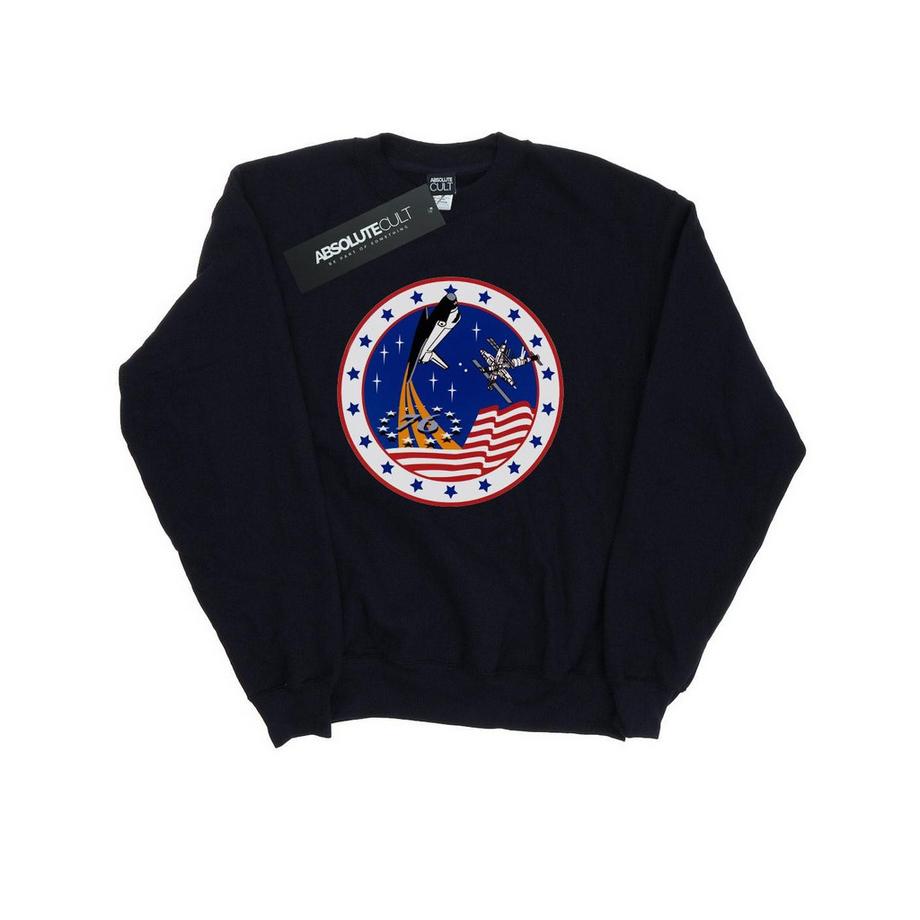 Nasa Rocket 76 Bedrucktes Sweatshirt  