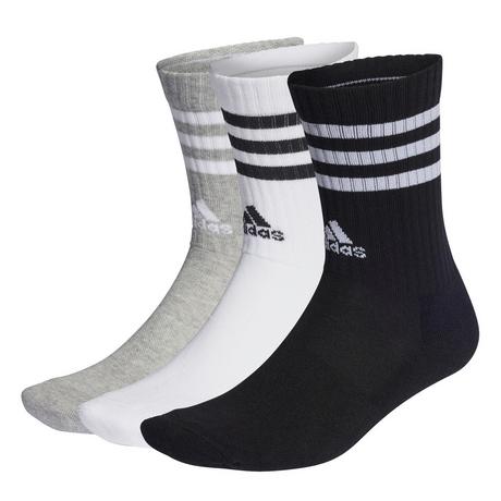 adidas Lot de 3 paires de chaussettes basses 3-Stripes  