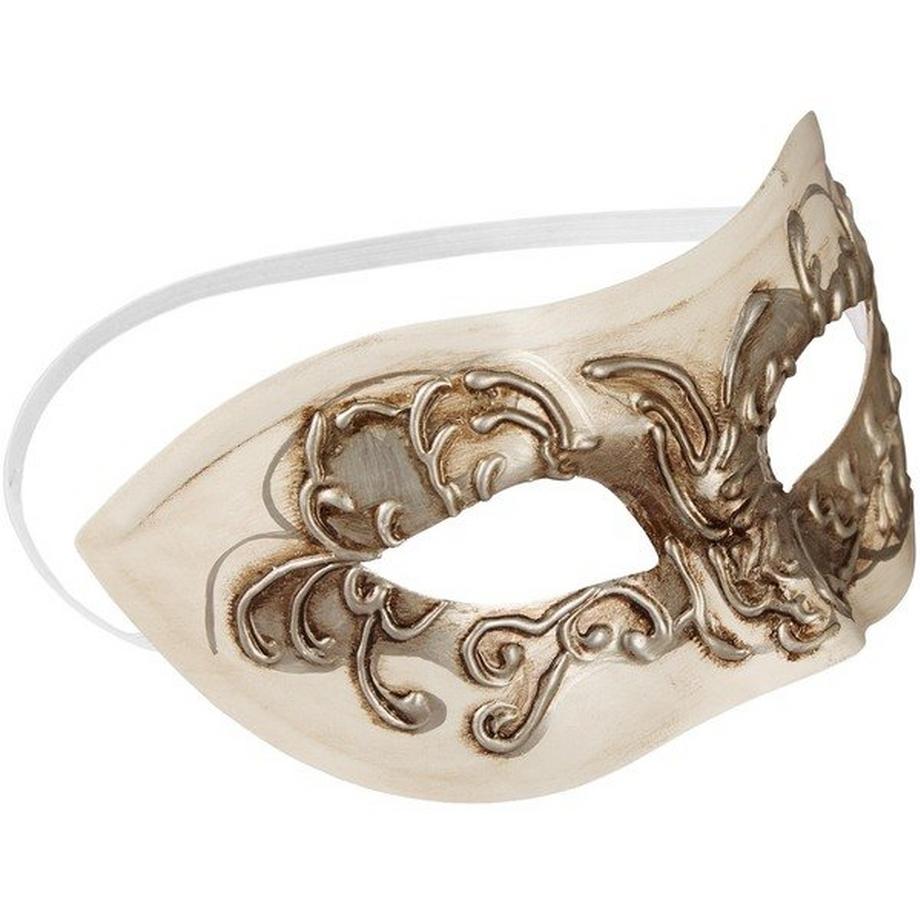Tectake  Masque vénitien avec ornement 