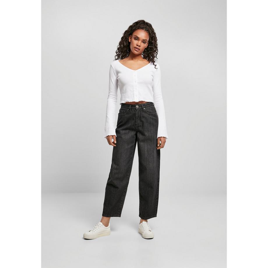 URBAN CLASSICS Jeans Court Taille Haute  