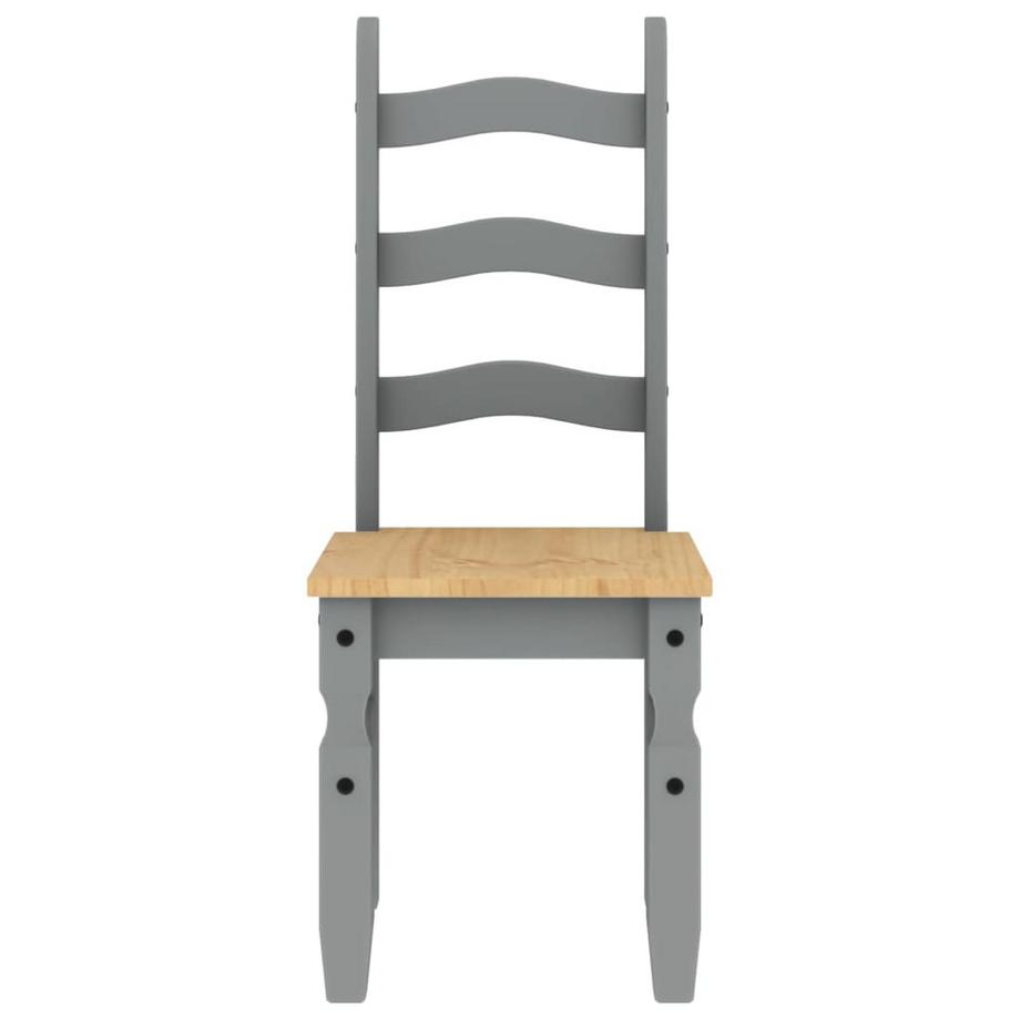 VidaXL Chaise à manger bois de pin  